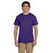 Fruit of the Loom 3931 Adult HD Cotton T-Shirt in Purple size Medium 3930R, 3930