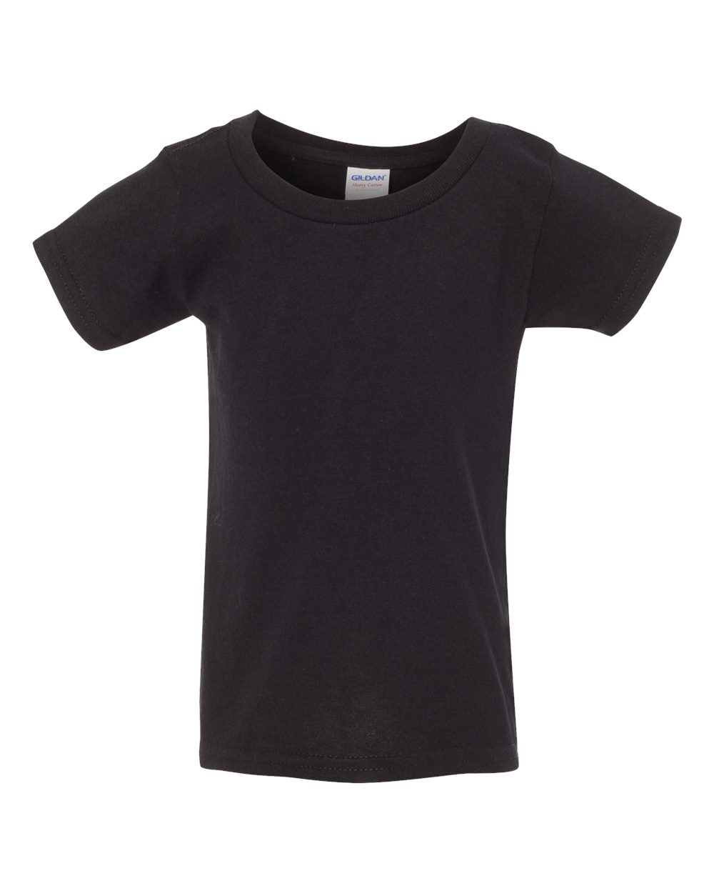 Gildan G510P Heavy Cotton Toddler Tshirt in Black size 6 5100P, G5100P