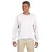 Hanes F260 Ultimate Cotton - Crewneck Sweatshirt in White size Medium