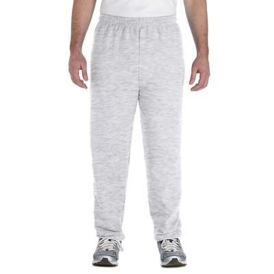 Gildan G182 Adult Heavy Blend 8 oz. 50/50 Sweatpants in Ash size Large | Cotton Polyester 18200, G18200