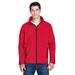 Team 365 TT70 Adult Conquest Jacket with Mesh Lining in Sport Red size XL