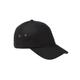 Big Accessories BA529 Washed Baseball Cap in Black | Cotton