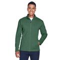 Devon & Jones DG793 Men's Bristol Full-Zip Sweater Fleece Jacket in Forest Green Heather size 2XL | Polyester