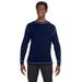 J America JA8238 Men's Vintage Long-Sleeve Thermal T-Shirt in Navy Blue/Vintage White size XL 8238