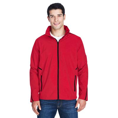 Team 365 TT70 Adult Conquest Jacket with Mesh Lining in Sport Red size Medium