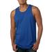 Next Level 3633 Men's Cotton Tank Top in Royal Blue size XL NL3633