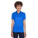 UltraClub 8210L Women's Cool & Dry Mesh PiquÃ© Polo Shirt in Royal Blue size 2XL | Polyester