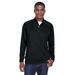 Devon & Jones DG440 Men's Stretch Tech-Shell Compass Quarter-Zip Jacket in Black size Medium | Polyester