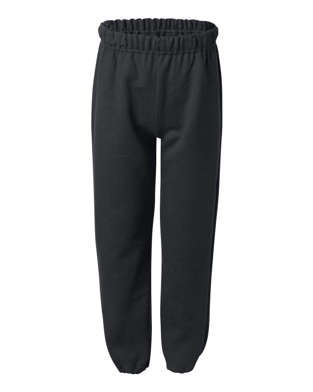 Gildan G182B Youth Heavy Blend Sweatpants in Black size Large | Cotton Polyester 18200B