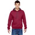 Fruit of the Loom SF76R Adult 7.2 oz. SofSpun Hooded Sweatshirt in Cardinal size Small | Cotton/Polyester Blend