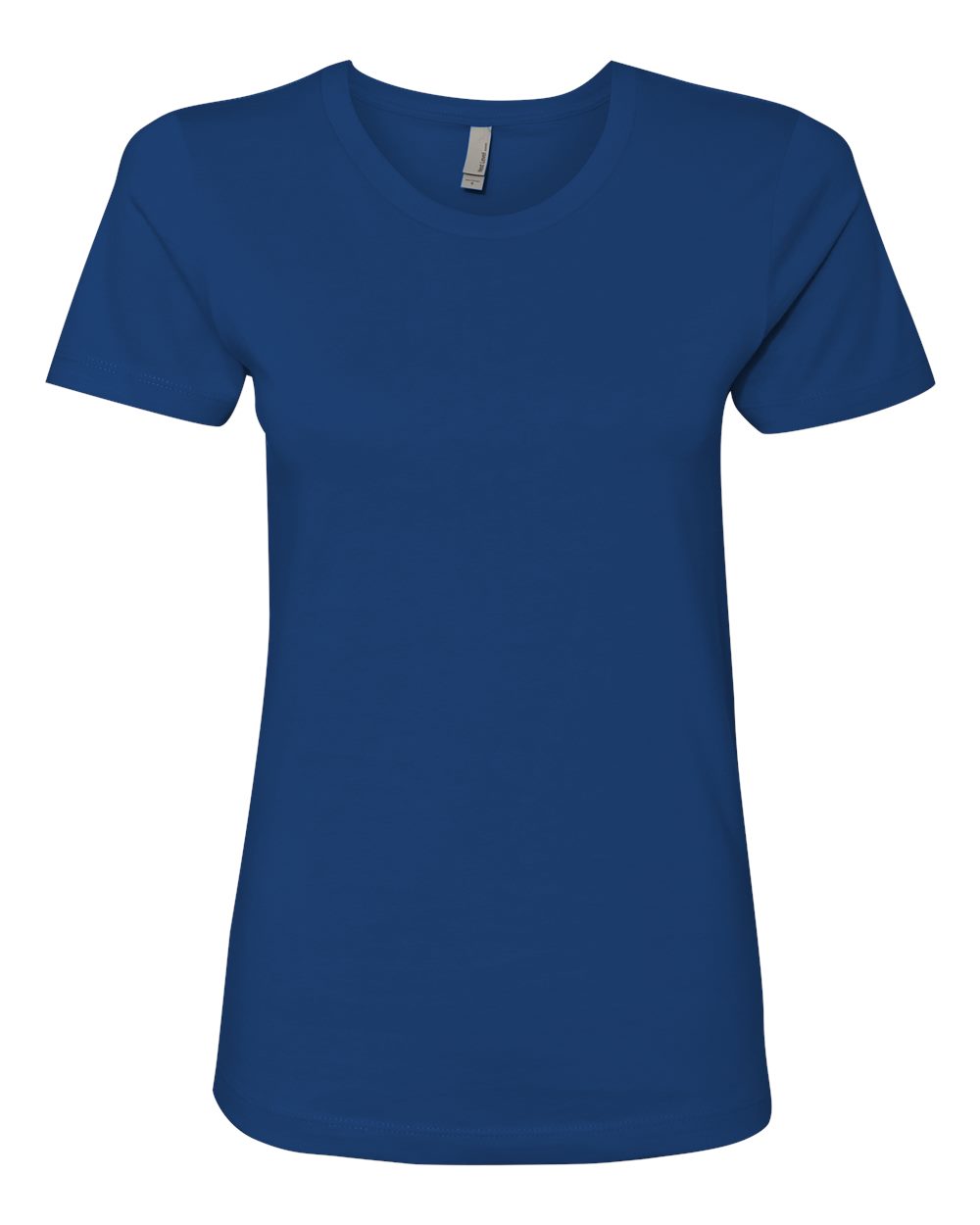 Next Level N3900 Women's Women’s Cotton T-Shirt in Royal Blue size 3XL | combed ringspun cotton fine jersey 3900, NL3900