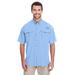 Columbia 7047 Men's Bahama II Short-Sleeve Shirt in Sail size 2XL | Cotton/Nylon Blend 101165