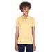 UltraClub 8210L Women's Cool & Dry Mesh PiquÃ© Polo Shirt in Yellow size XL | Polyester
