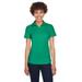UltraClub 8425L Women's Cool & Dry Sport Performance Interlock Polo Shirt in Kelly size Large | Polyester