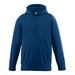 Augusta Sportswear 5505 Adult Wicking Fleece Hood T-Shirt in Navy Blue size 2XL | Polyester