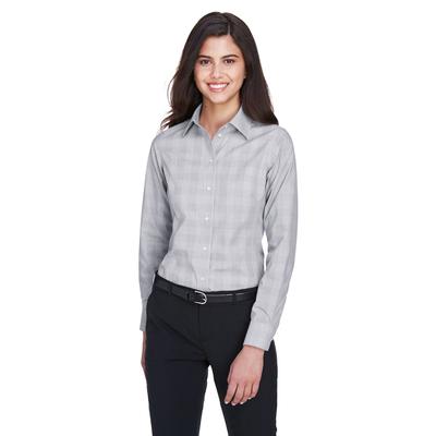 Devon & Jones DG520W Women's Crown Woven Collection Glen Plaid size Large