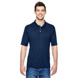 Hanes 4800 Men's 4 oz. Cool Dri with Fresh IQ Polo Shirt in Navy Blue size Medium | Polyester
