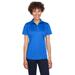 UltraClub 8425L Women's Cool & Dry Sport Performance Interlock Polo Shirt in Royal Blue size XS | Polyester