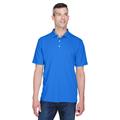 UltraClub 8445 Men's Cool & Dry Stain-Release Performance Polo Shirt in Royal Blue size Small | Polyester