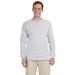 Gildan G240 Cotton Long Sleeve T-Shirt in Ash* size Large 2400, G2400