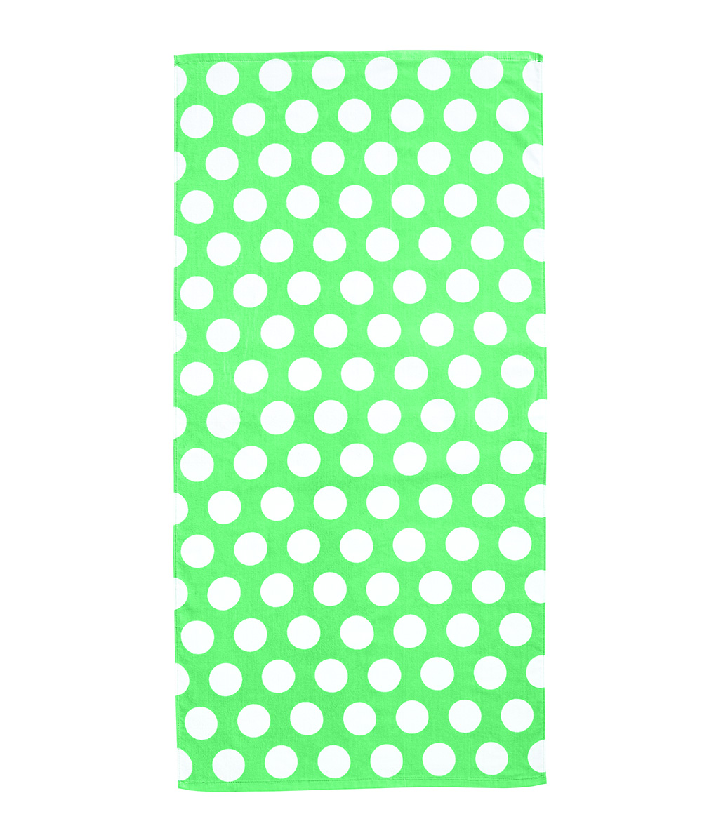 Carmel Towel Company C3060 Velour Beach in Light Green size ONE | Cotton C3060X, C3060P, LBC3060, C3060S, C3060C, C3060A