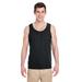 Gildan G520 Heavy Cotton Tank Top in Black size Large 5200, G5200