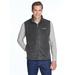 Columbia 6747 Men's Steens Mountain Vest in Charcoal Heather size 2XL | Polyester 163926