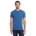 Threadfast Apparel 102A Triblend Short-Sleeve T-Shirt in Royal Blue Black size Medium | Ringspun Cotton