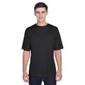 Team 365 TT11 Men's Zone Performance T-Shirt in Black size XS | Polyester