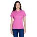 Team 365 TT21W Women's Command Snag Protection Polo Shirt in Sport Charity Pink size Medium | Polyester