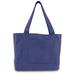 Liberty Bags 8870 Men's Seaside Cotton 12 oz. Pigment-Dyed Boat Tote Bag in Washed Navy Blue | Cotton/Canvas Blend LB8870