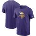 Men's Nike Purple Minnesota Vikings Primary Logo T-Shirt