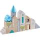 HABA 305531 - Bausteine Bad Rodach, 18-teiliges Baustein-Set zum Bauen von Stadtkulissen, Holzbausteine in unterschiedlichen Formen und Farben, Spielzeug ab 18 Monaten