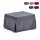 Le Roi Du Relax - Pouf lit pliant confortable 1 place design moderne Morfeo Couleur: Gris foncé