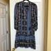 Anthropologie Dresses | Anthropologie Boho Dress | Color: Black/Blue | Size: L