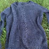 American Eagle Outfitters Sweaters | Ae Sweater Dress | Color: Blue | Size: M