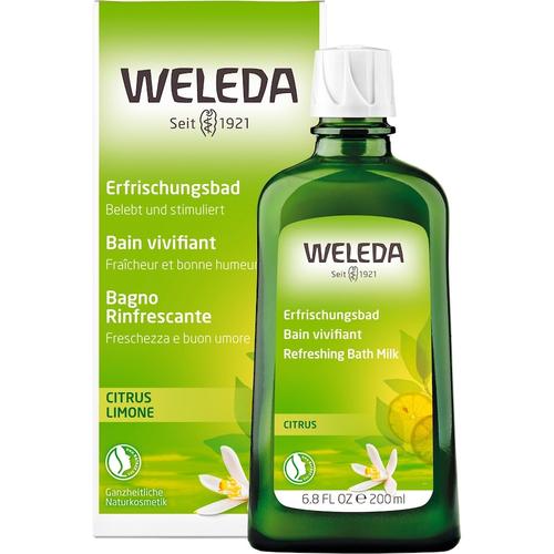 Weleda - Citrus Erfrischungsbad Badeöl & Bademilch 200 ml