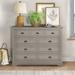 Greyleigh™ Alicea 9 Drawer Double Dresser Wood in Gray/Brown | 43.5 H x 58 W x 18 D in | Wayfair 0DB33C34B4CB4DFEA18CB5CACCD8B50C