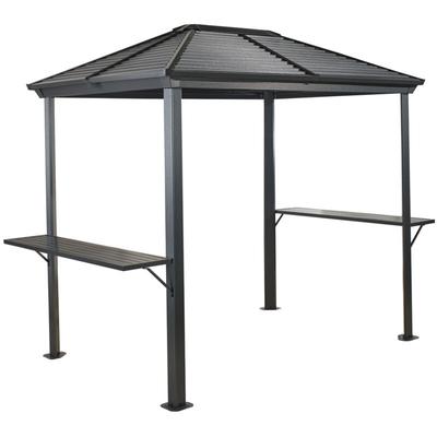 Sojag - Aluminium Grill Pavillon Ventura 58 Basaltgrau 293x179x245 cm Image