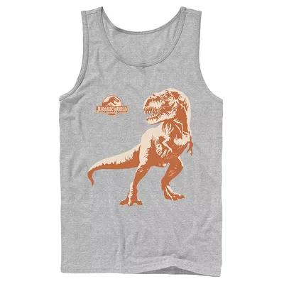 platform ler lindre Kohl's for Men's Jurassic Park Orange Hue T-Rex Portrait Logo Tank Top,  Size: Small, Med Grey | AccuWeather Shop