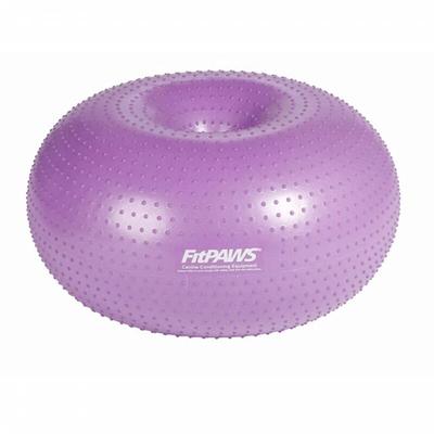 Fitnessball für Hunde trax Donut 55 cm Lila Fitpaws