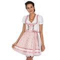 Stockerpoint Damen Dirndl Dila Kleid für besondere Anlässe, Creme-Flower, 40