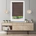 Wide Width Cordless GII Luna 2" Vinyl Venetian Blind by Achim Home Décor in Mahogany (Size 30" W 64" L)