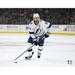 Steven Stamkos Tampa Bay Lightning Unsigned White Jersey Skating Photograph