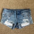 American Eagle Outfitters Shorts | American Eagle Outfitters Jean Shorts | Color: Blue | Size: 4