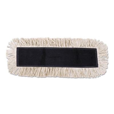 Unisan BWK1636 Disposable Dust Mop Head with Sewn Center Fringe, Cotton/Synthetic, 36"W x 5"D