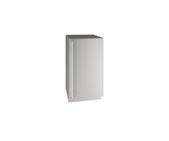 U-Line UHRE518-01A 18 Inch Wide 3.7 Cu. Ft. Compact Refrigerator with Variable S Stainless Steel