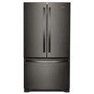 Whirlpool WRF535SWH 36 Inch Wide 25.2 Cu. Ft. Energy Star Rated French Door Refr Black Stainless