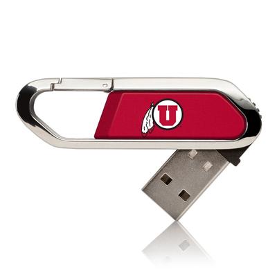 "Utah Utes 16GB Clip USB Flash Drive"