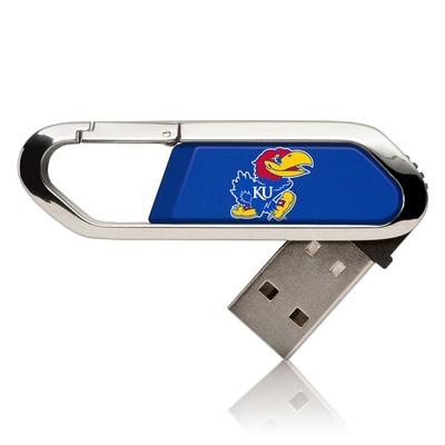 Kansas Jayhawks 16GB Clip USB Flash Drive